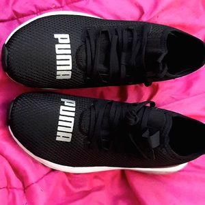 Black Puma Running Shoes